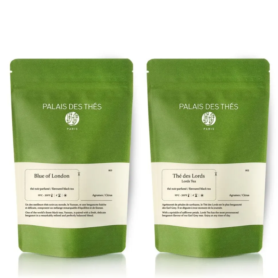 Duo thés Earl Grey