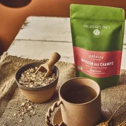 Infusion des champs bio