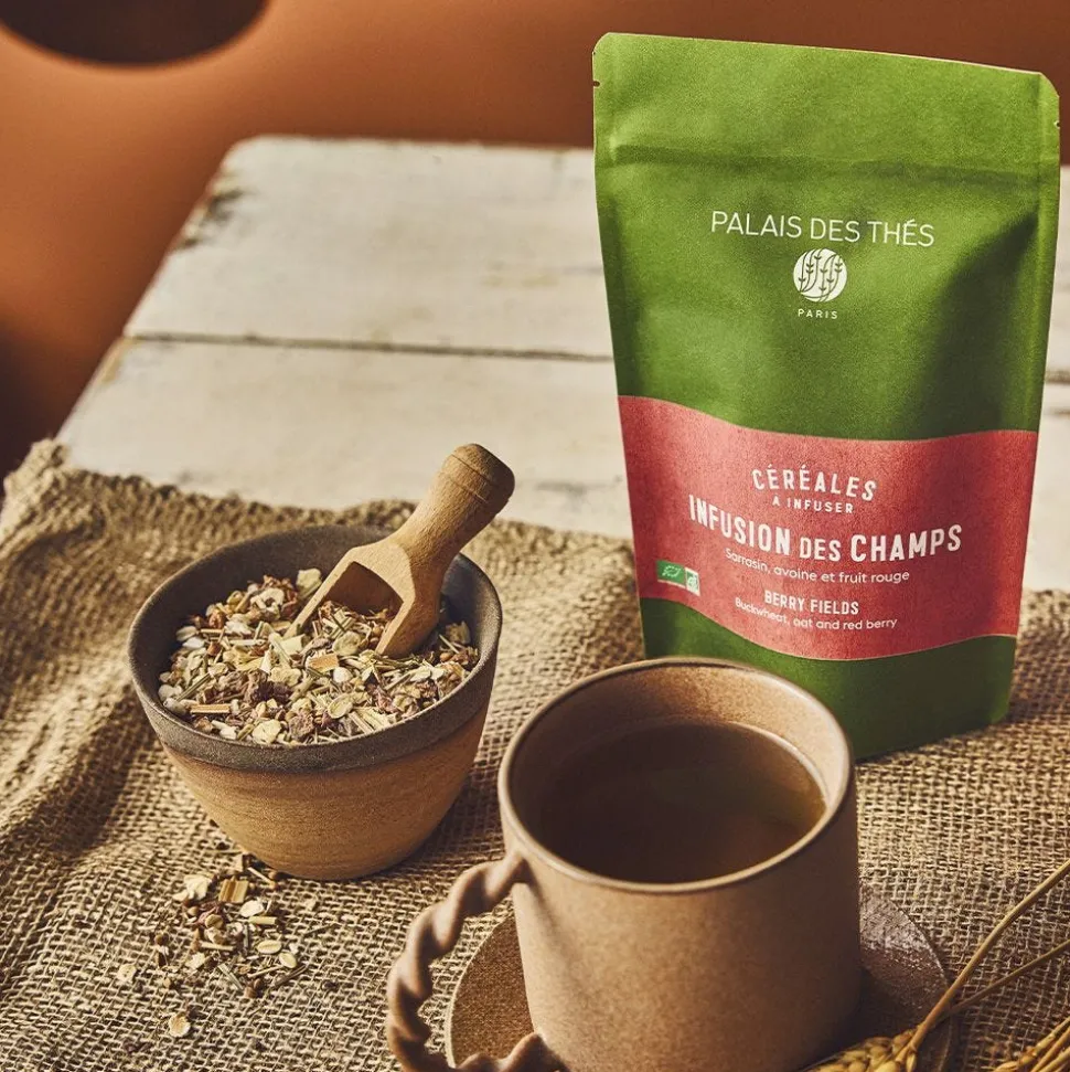 Infusion des champs bio
