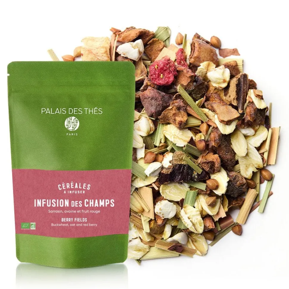 Infusion des champs bio